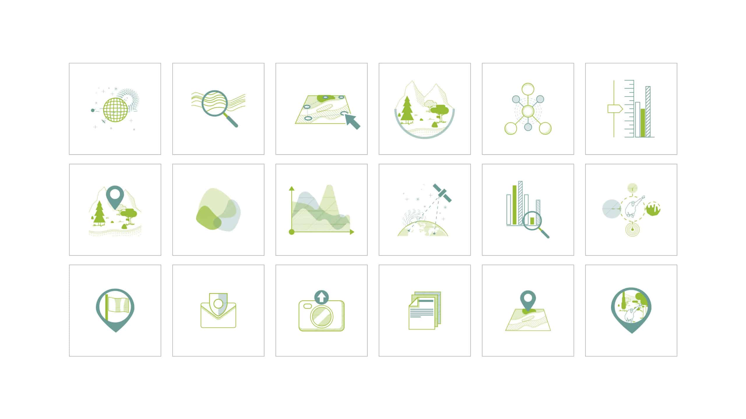 BIOPAMA - Branding and Development for Knowledge and Action — design work